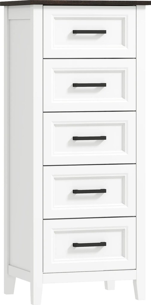 HOMCOM comodă înaltă și îngustă | Aosom Romania