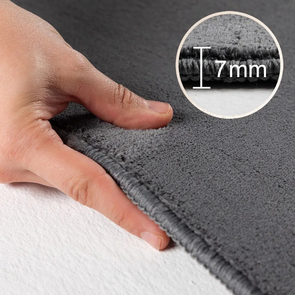 Covor tip traversă gri lavabil 80x250 cm Sky – Ayyildiz Carpets