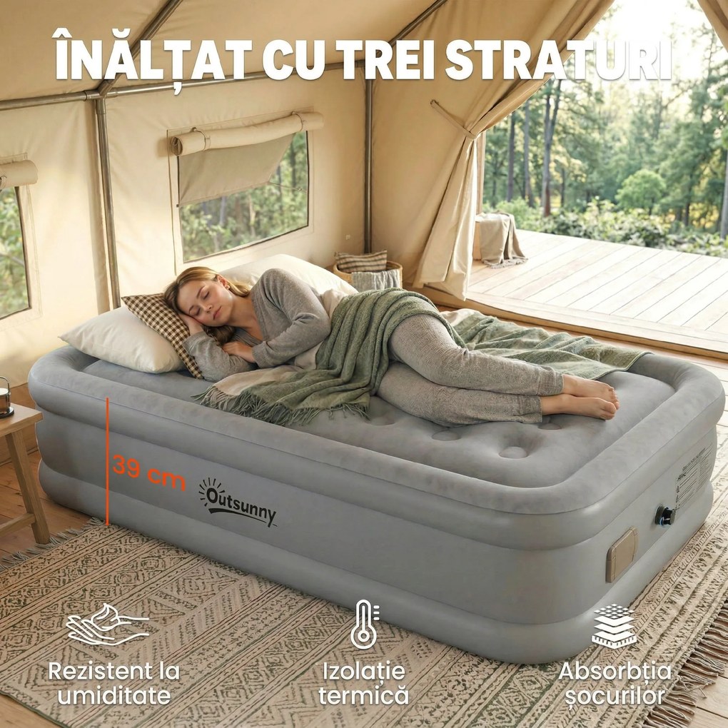 Outsunny autogonflabilă ad | Aosom Romania