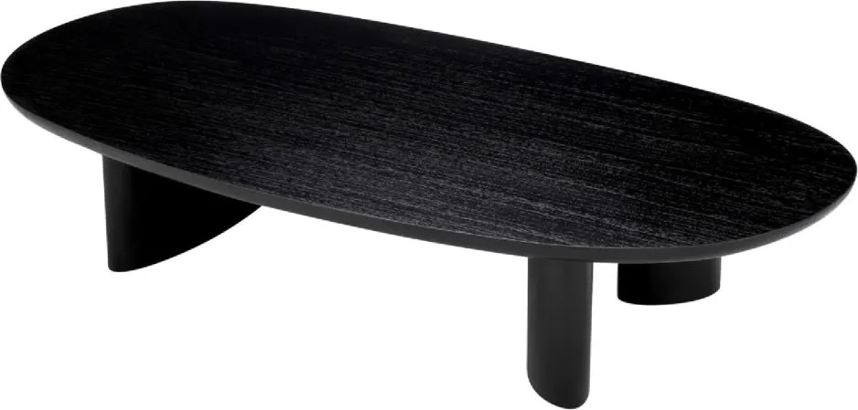 Masuta de cafea moderna design LUX Lindner negru