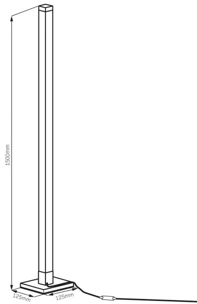 Lampă LED RGBW MAGICAL 7W 230V cu telecomandă