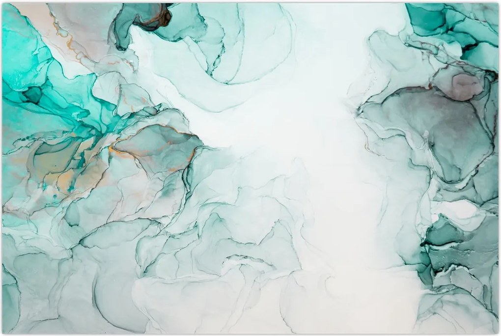 Tablou - Abstract din cerneală 2 (90x60 cm)