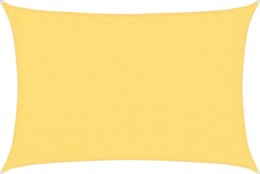 vidaXL Pânză parasolar, bej, 2x2,5 m, HDPE, 160 g/m²