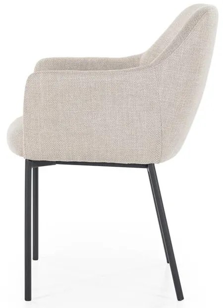 Scaun tapitat Paul taupe