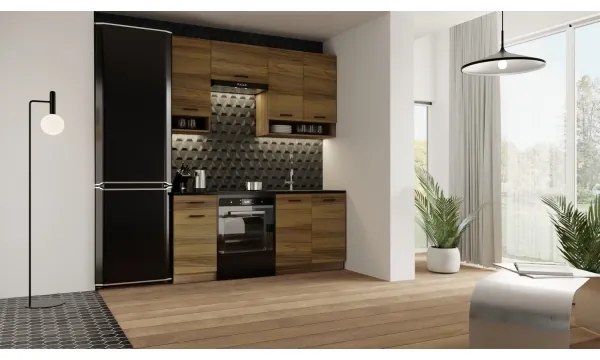 Mobilă de bucătărie JUNE 180 cm, stejar