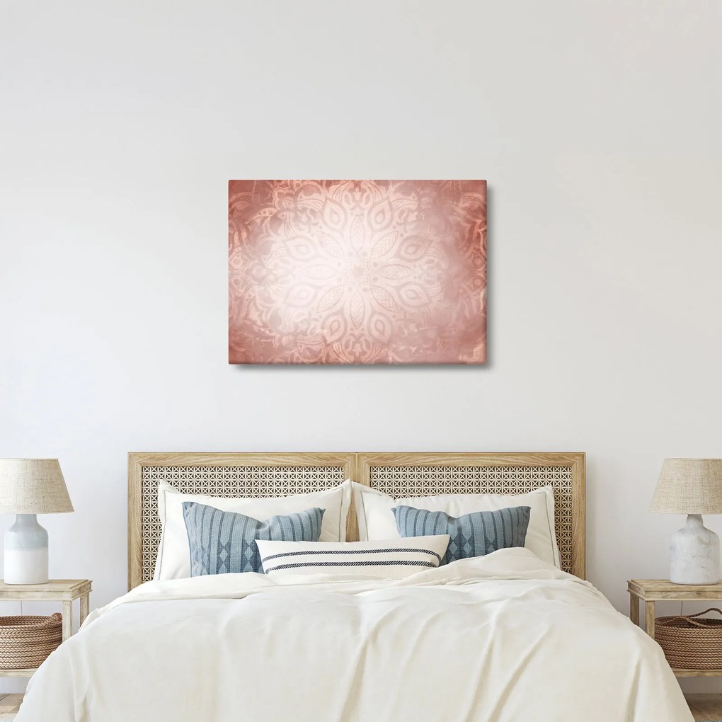 Tablou - Mandala roz (70x50 cm)