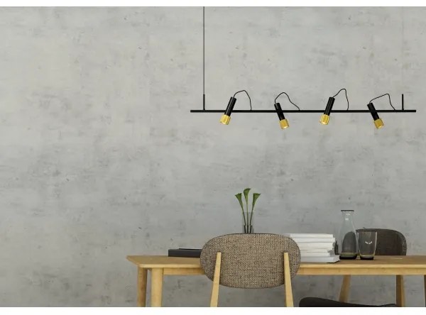 Lustră LED pe cablu DUELE 4xLED/5,3W/230V Lucide 20420/20/30