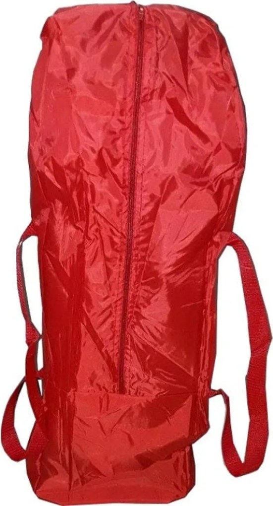 Patut Pliant, Tarc copii Baby Care™ PRO, Pliabil pe 2 Niveluri, plasa tantari,geanta transport inclusa, Rosu