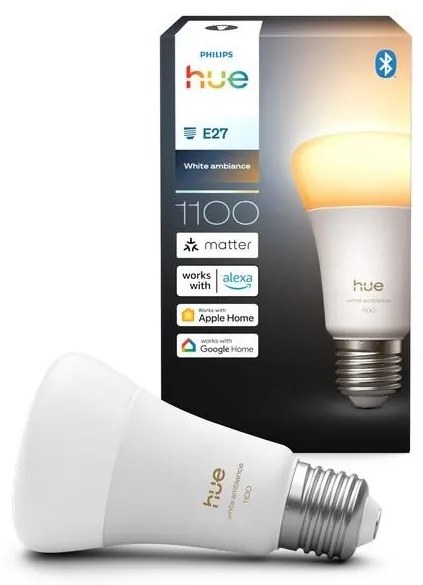 Bec LED dimabil Philips Hue WHITE AMBIANCE E27/8,1W/230V 1000-20000K