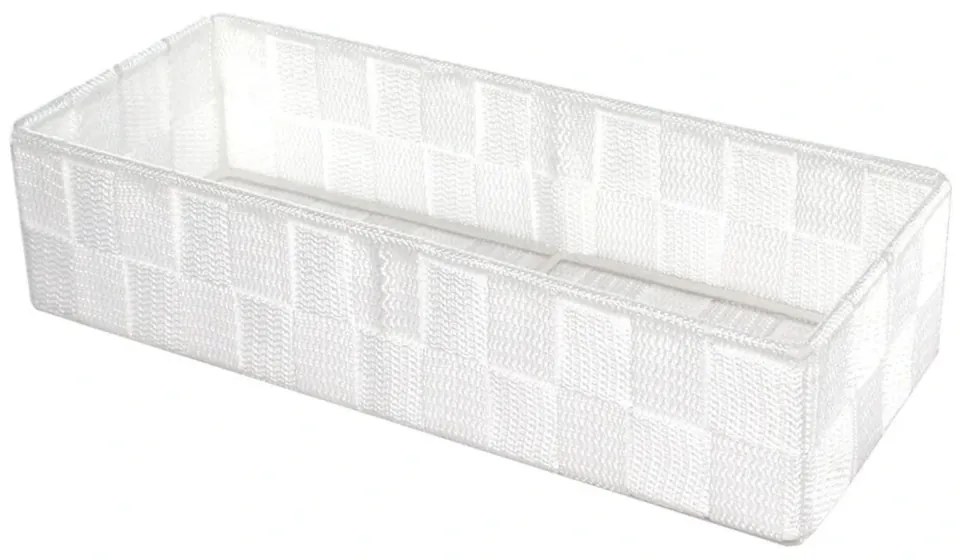 Compactor Organizator depozitare pentru sertar L TEX, 30 x 12 x 7 cm, albă, L