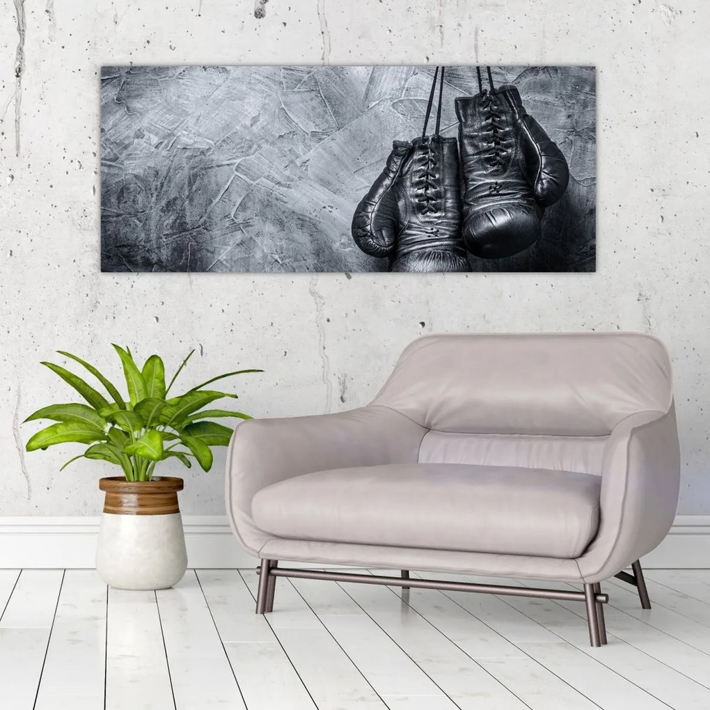Tablou - Mănuși de box (120x50 cm)