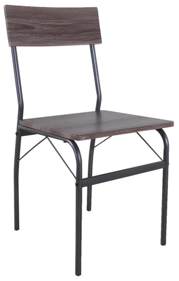 Set dining, maro/negru, GIROL 1+4