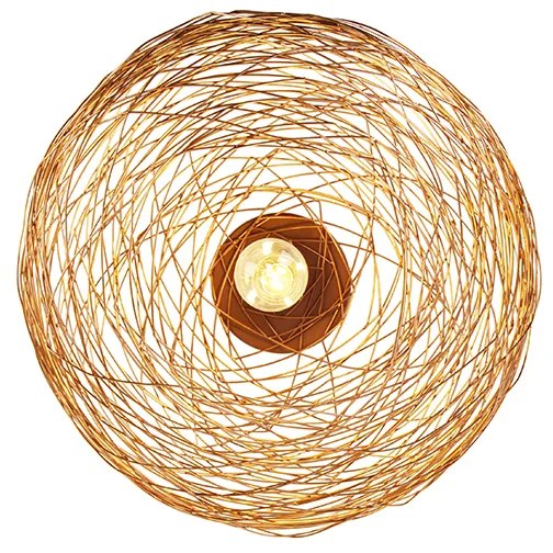 Plafoniera de design ovală din cupru - Sarella