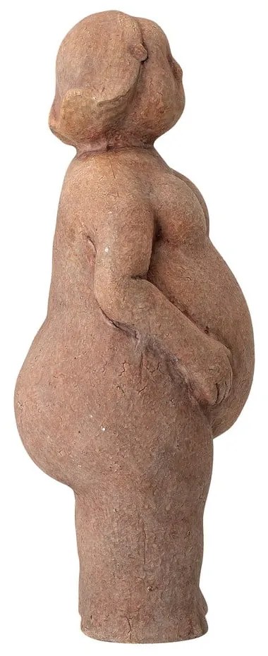 Statuetă din teracotă Bloomingville Sidsel, înălțime 25 cm, maro