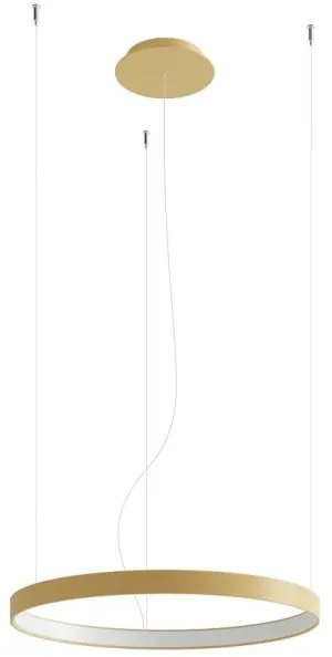 Lustră LED pe cablu RIO LED/30W/230V CRI95 4000K d. 55 cm auriu Thoro TH.217