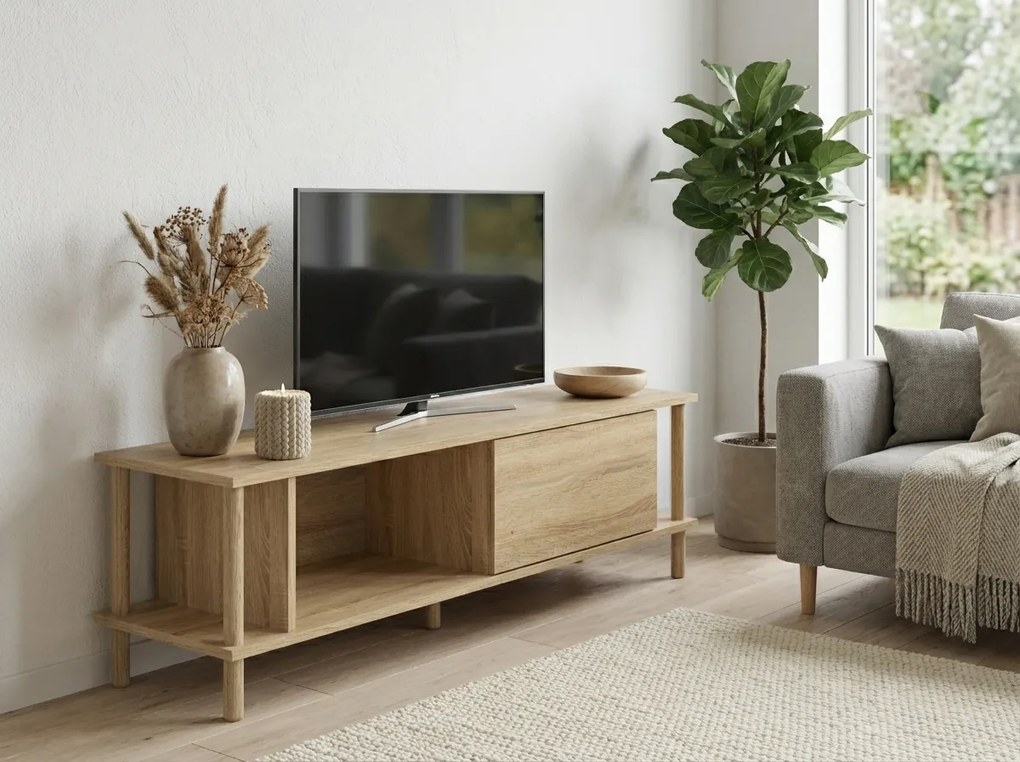 Suport TV PARIS 150 cm, stejar sonoma