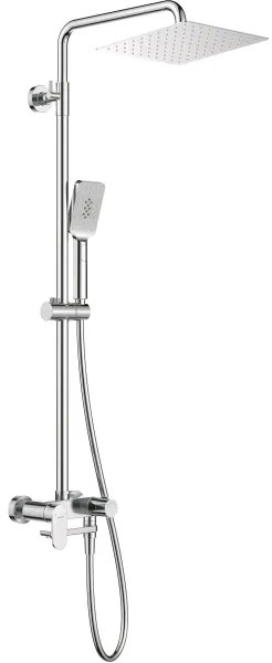 Deante ALPINIA NAC_01AM - Set de duș cu baterie, crom lucios