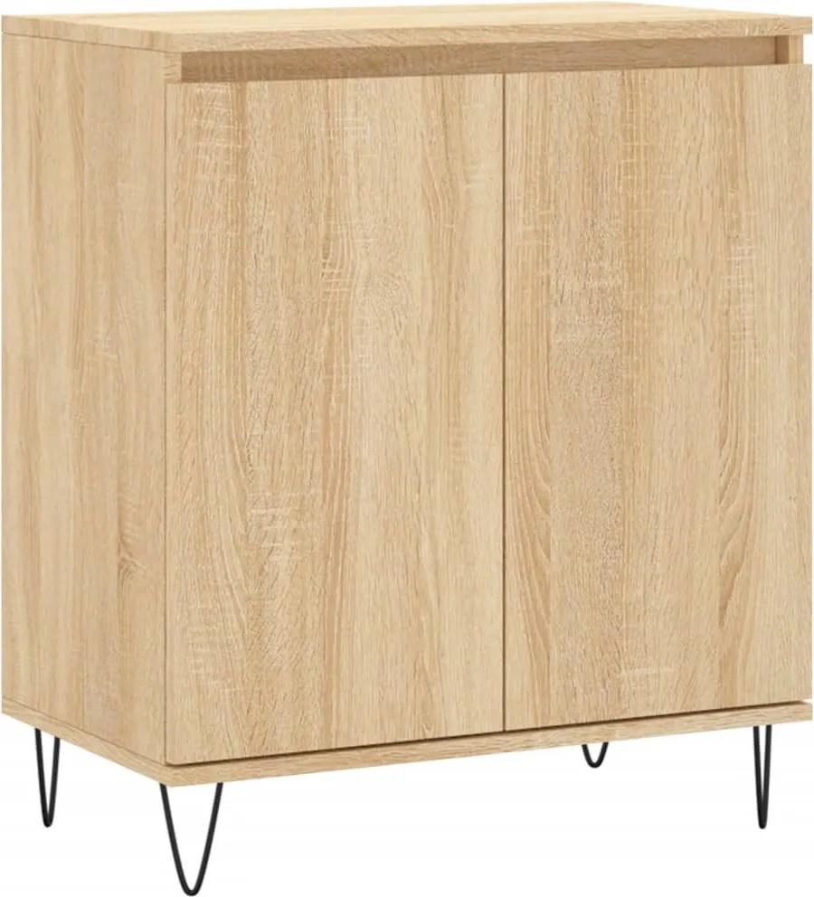 vidaXL Servantă, stejar sonoma, 60x35x70 cm, lemn prelucrat