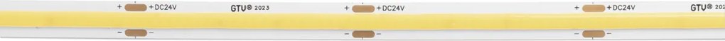 Bandă LED COB GTV pentru mobilier, lumină rece, 480 LED m, 950 lm m, 24V, IP20, 5 m Alb rece, 10 W/m, LED Cob, 950 lm/m, 24 V, 8 mm