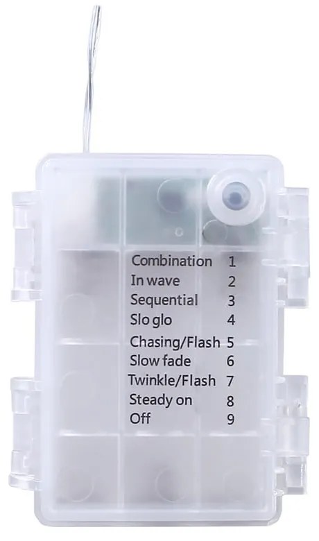 Ghirlandă luminoasă cu LED DecoKing Party Lights, lungime 8,43 m, 100 beculețe