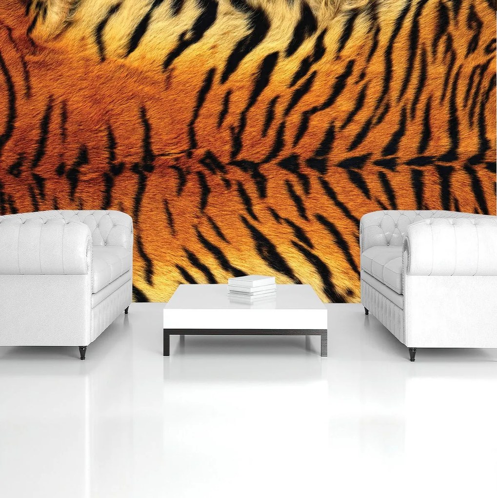 Fototapet - Ornamente de tigru (152,5x104 cm)