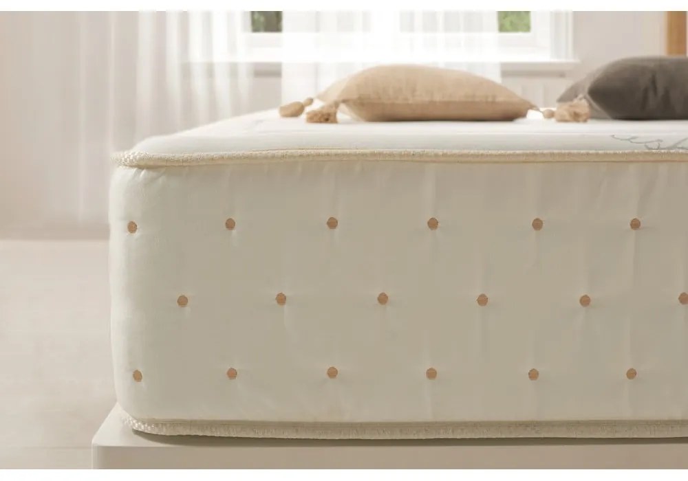 Saltea fermă/mediu-fermă din spumă reversibilă 80x200 cm Premium Cashmere – Moonia