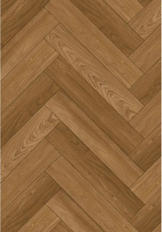Mexen Overland Park panouri vinil heringbone 570 x 95 mm LVT Dryback 2,5 mm, substrat 4 V-Fuga, Jatoba