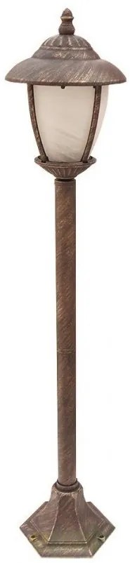 Stalp exterior H-105cm, IP43, auriu antic Madrid 8480 RX