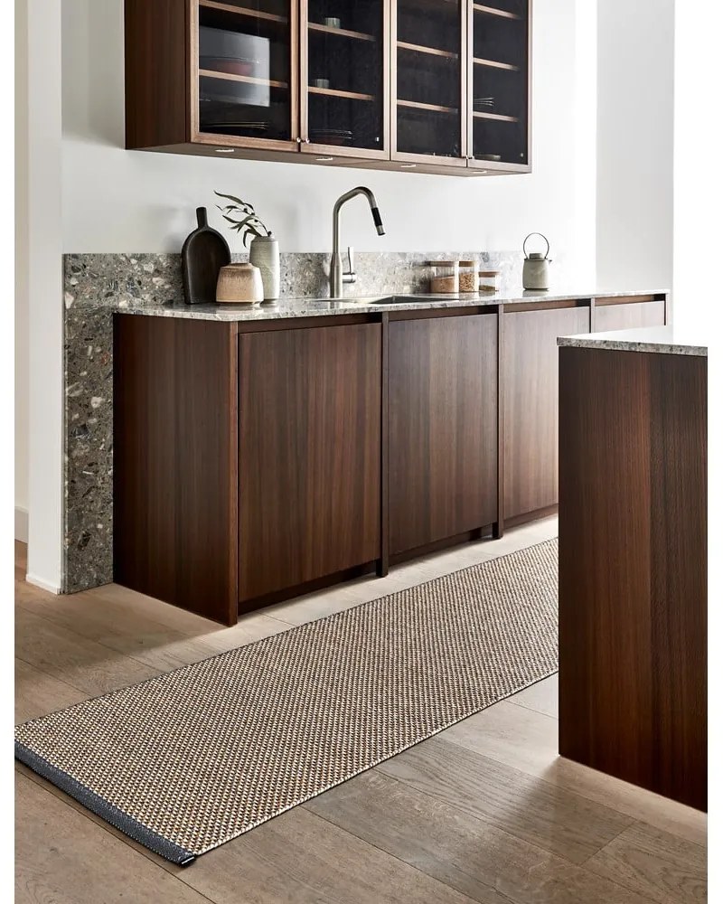 Covor pentru exterior și interior bej 60x85 cm Effi Granit – Pappelina