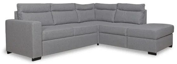 Coltar ext. Itaca otoman dreapta, Gri, 2340 x 2130 x 880 mm.
