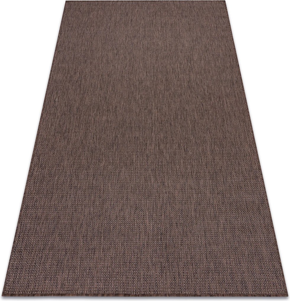 Covor SISAL SION A5165A Melanj țesute plate maro