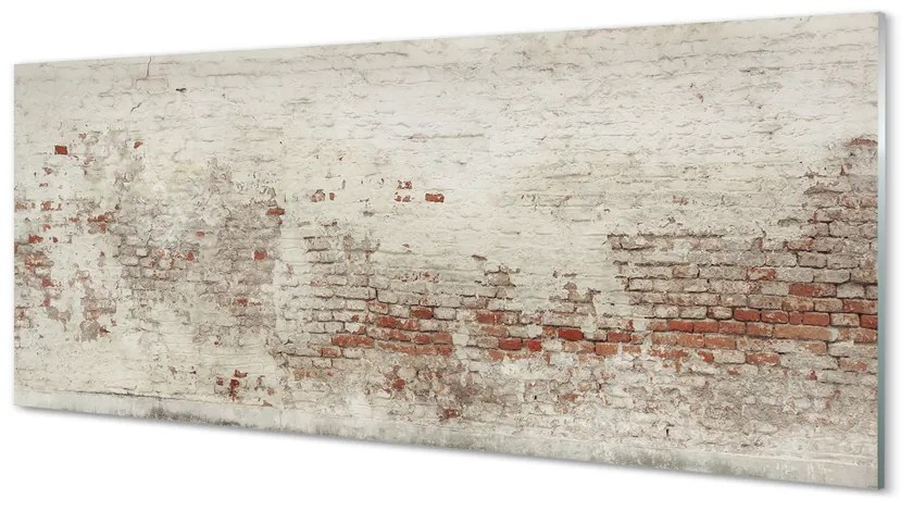 Panouri de sticlă caramida perete Vintage