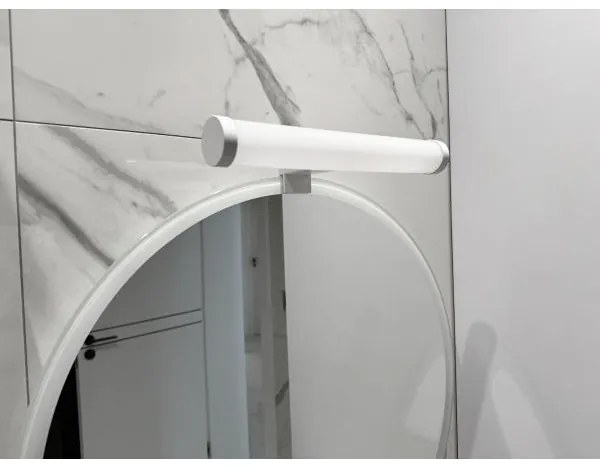 Aplica LED pentru oglindă de baie, 8 W, 230 V, 30 cm, IP44, alb