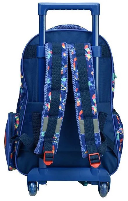 Disney Lilo și Stitch Chillin' ghiozdan școlar cu roți, geantă 46 cm