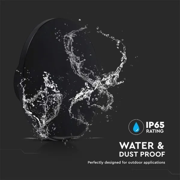 Aplică LED de exterior LED/12W/230V 4000K IP65 negru