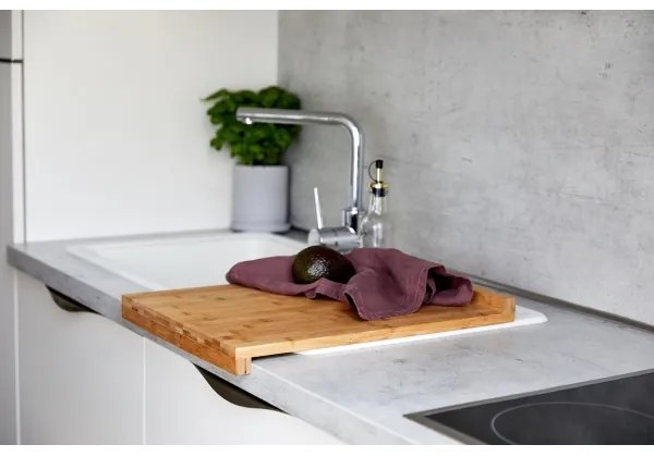 WENKO 53033100 - Tocător 45 x 35 cm, maro