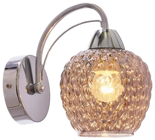 Lampă de perete TOBIAS 1xE27/40W/230V crom lucios