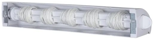 WENKO 63025100 - Uscător de rufe 47,5 x 7 cm, alb