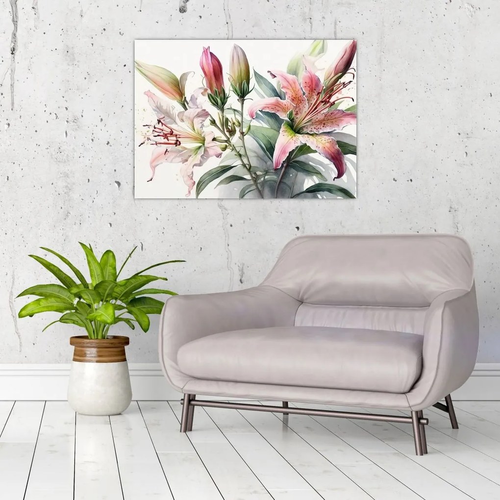 Tablou - Crinii, ilustrații (70x50 cm)