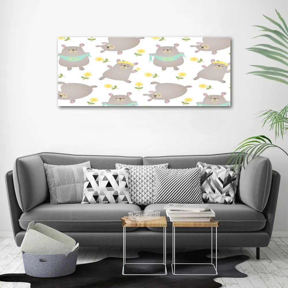 Tablou canvas Urşii ilustrare