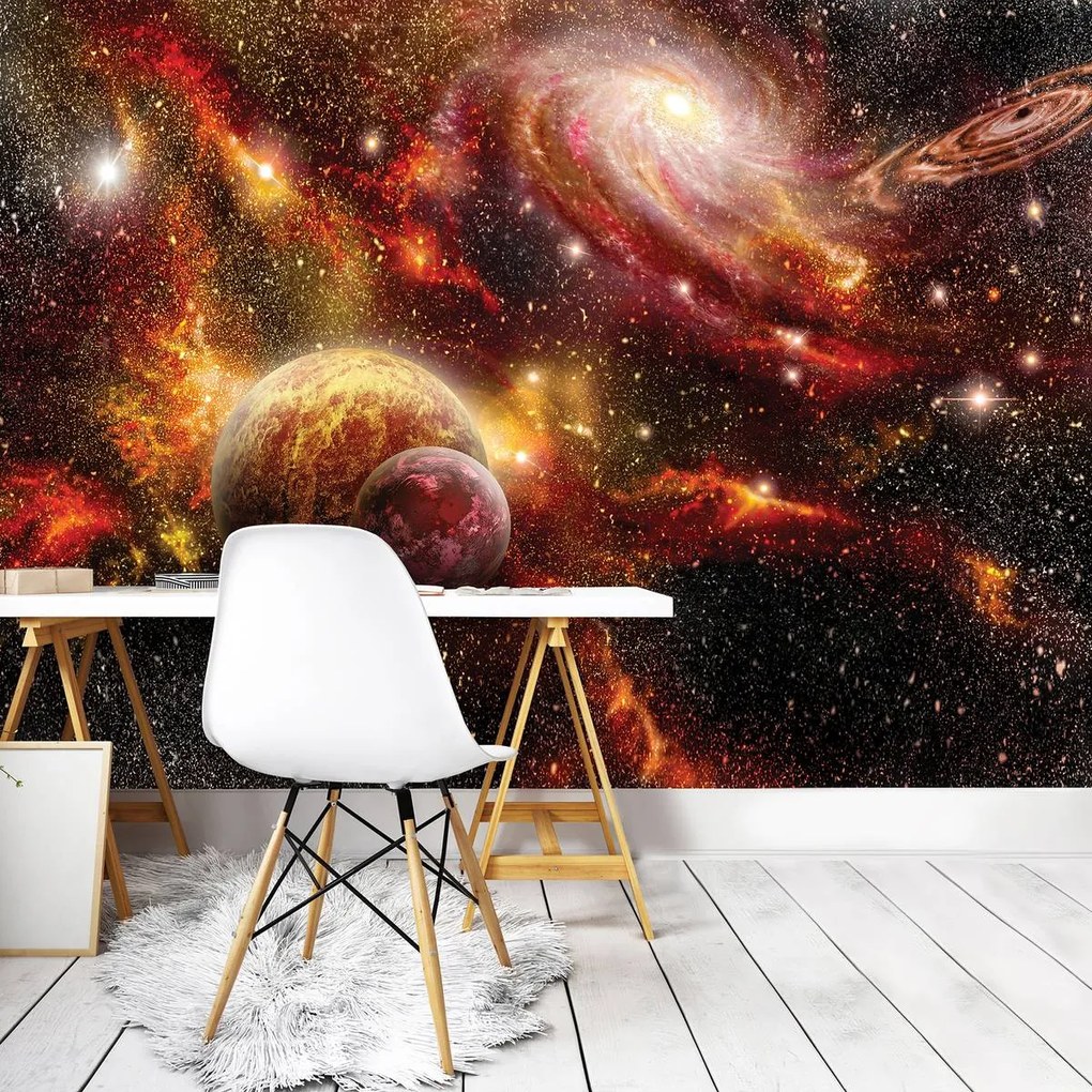 Fototapet - Cosmos colorat (254x184 cm)