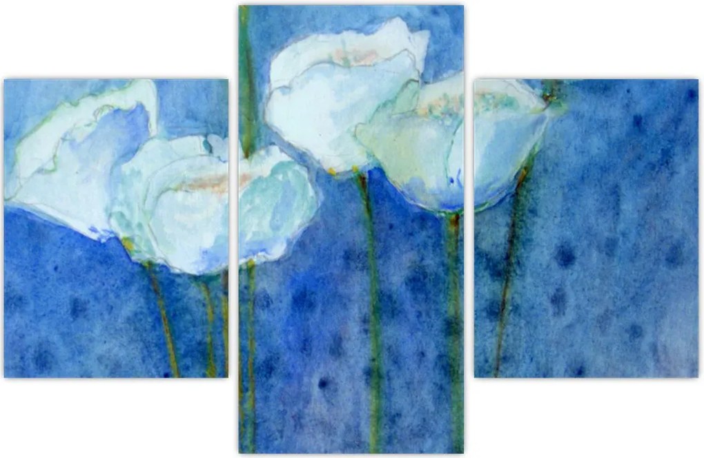 Tablou - Lalele albe (90x60 cm)