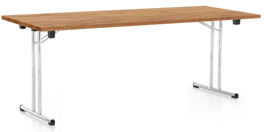 Masă plianta 200 x 80 cm, stejar kraft