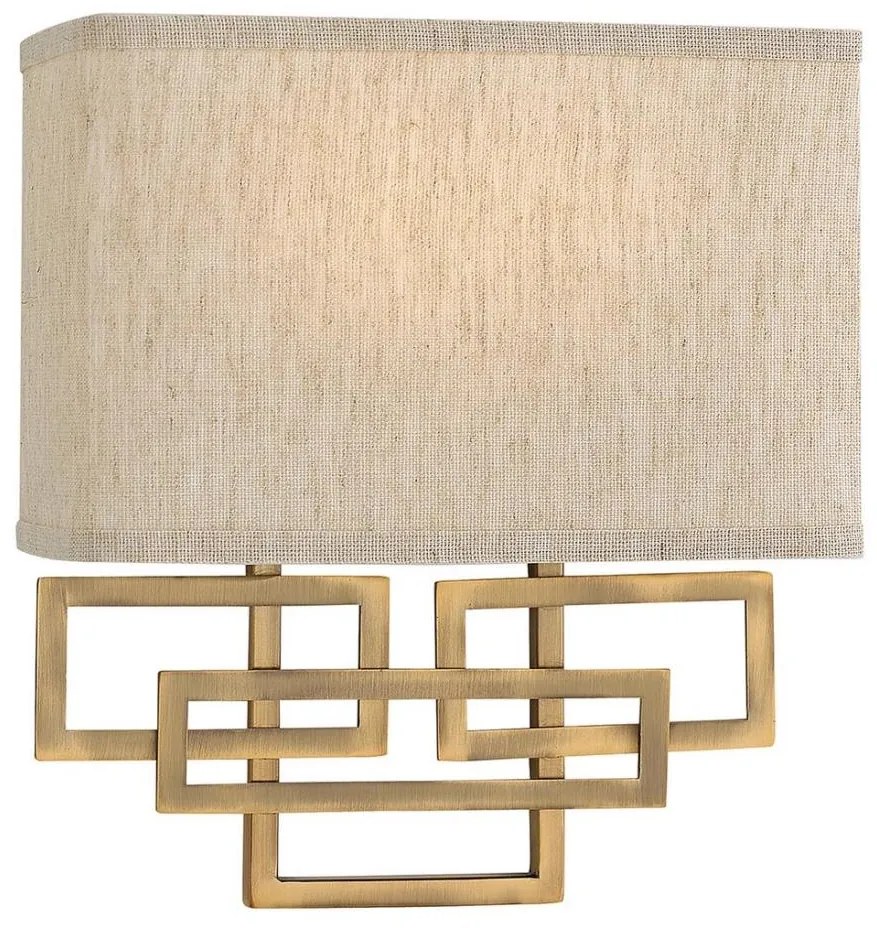 Hinkley HK-LANZA2-BR - Aplică de perete LANZA 2xE14/60W/230V bronz