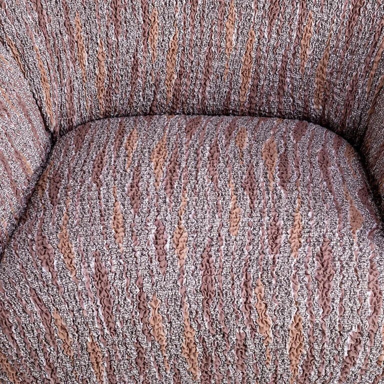 Huse bielastice NOVELO maro fotoliu (l. 60 - 110 cm)