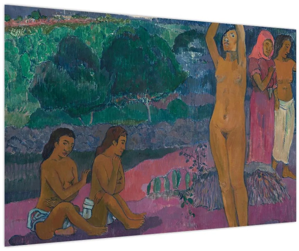 Tablou - Paul Gauguin, The Invocation, reproducere (90x60 cm)