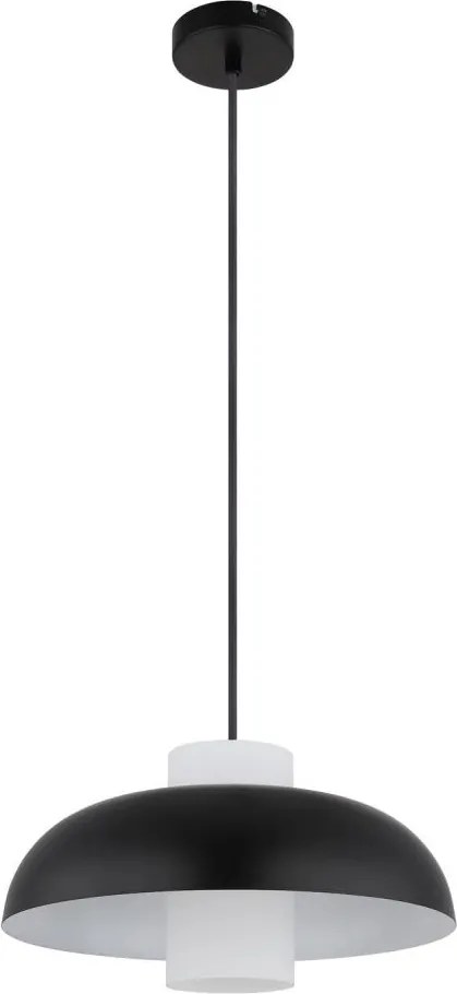 Globo 15755S - Lustră suspendată pe cablu LOWE 1xE27/60W/230V negru