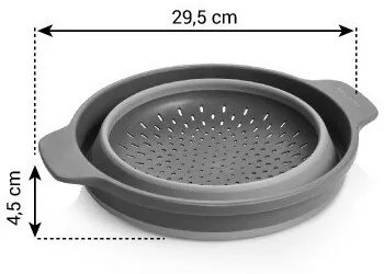 Tescoma GrandCHEF strecurătoare pliabilă, 24 cm