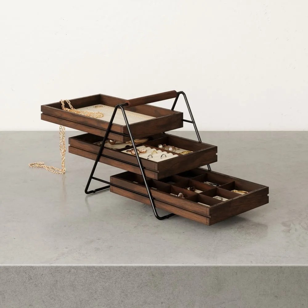 Suport pentru bijuterii din lemn Terrace – Umbra