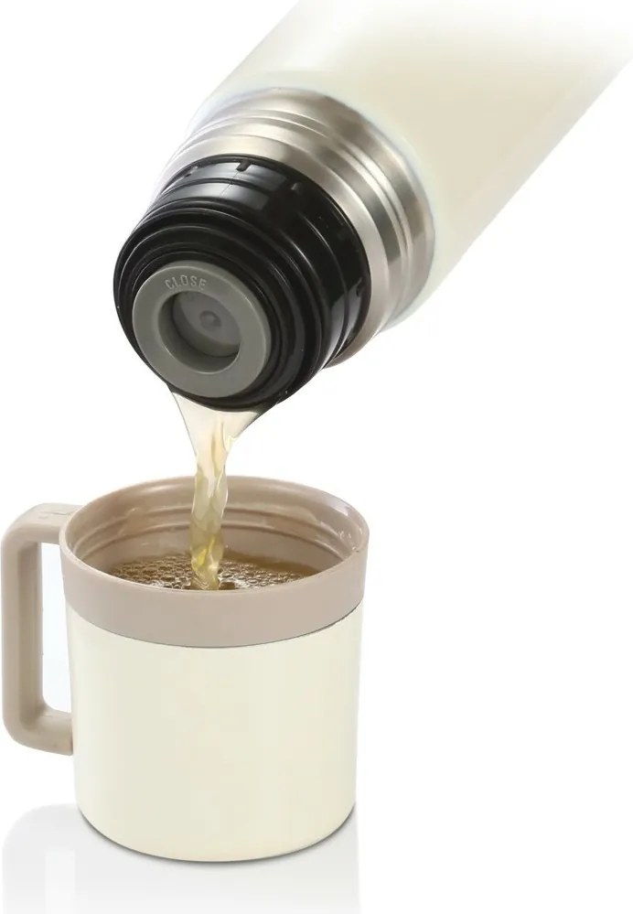 Termos cu cană Tescoma CONSTANT CREAM, 1 l, 1 l